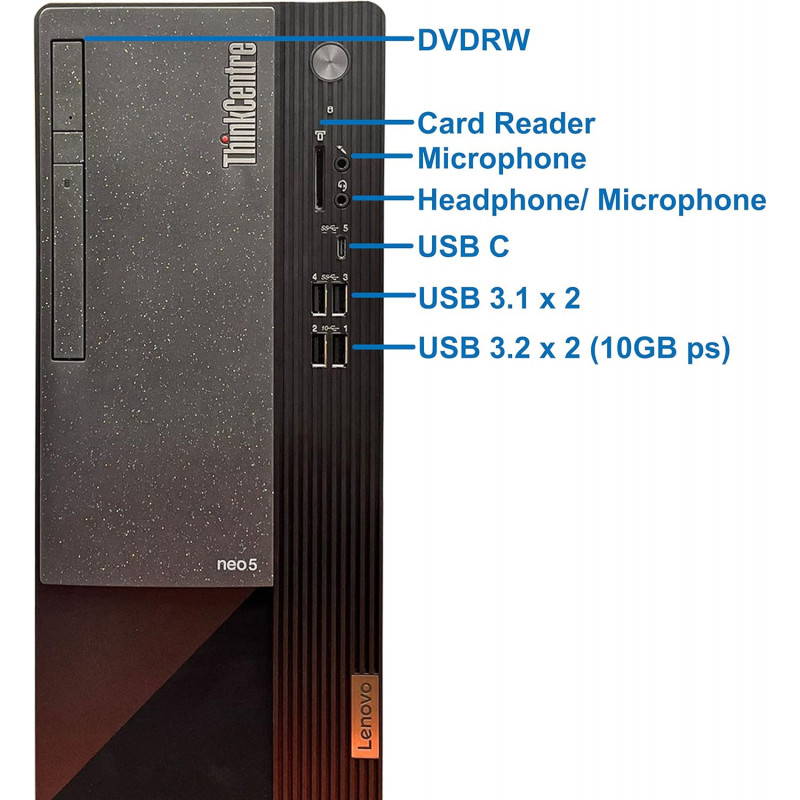Lenovo Thinkcentre Neo 50t Intel® Core™  i5-12400 Lenovo Thinkcentre Neo 50t Intel® Core™  i5-12400