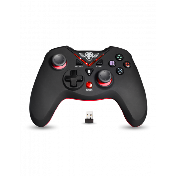 SPIRIT OF GAMER  MANETTE SANS FIL  RECHARGEABLE COMPATIBLE PS3/PC RFXGP