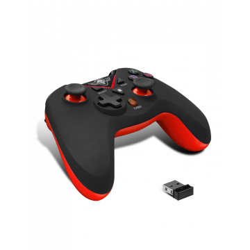 SPIRIT OF GAMER  MANETTE SANS FIL  RECHARGEABLE COMPATIBLE PS3/PC RFXGP