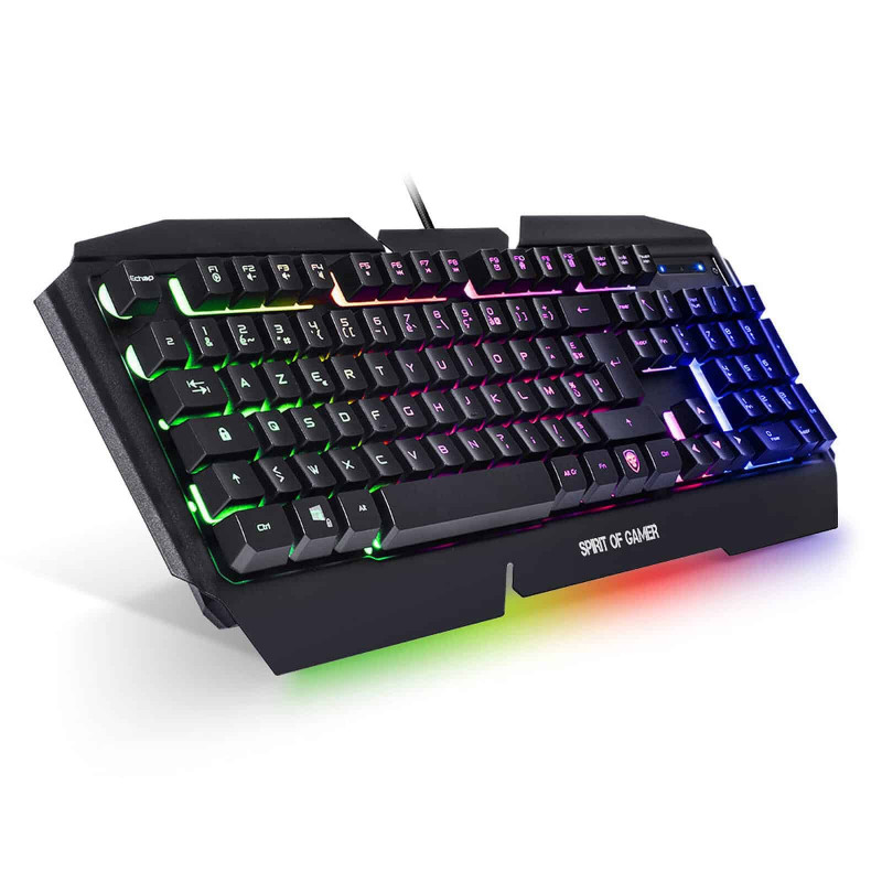SPIRIT OF GAMER - PRO-K5 RETRO-ECLAIRAGE RGB SPIRIT OF GAMER - PRO-K5 RETRO-ECLAIRAGE RGB