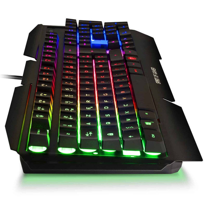 SPIRIT OF GAMER - PRO-K5 RETRO-ECLAIRAGE RGB SPIRIT OF GAMER - PRO-K5 RETRO-ECLAIRAGE RGB